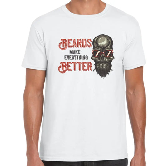 Beards Makes Everything Better T-Shirt - Tshirtpark.com