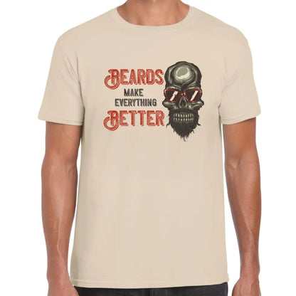 Beards Makes Everything Better T-Shirt - Tshirtpark.com