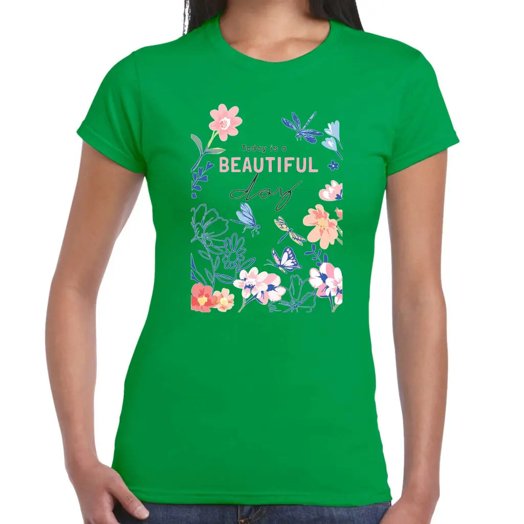 Beautiful Day Ladies T-shirt - Tshirtpark.com
