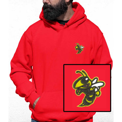 Bee Embroidered Colour Hoodie - Tshirtpark.com