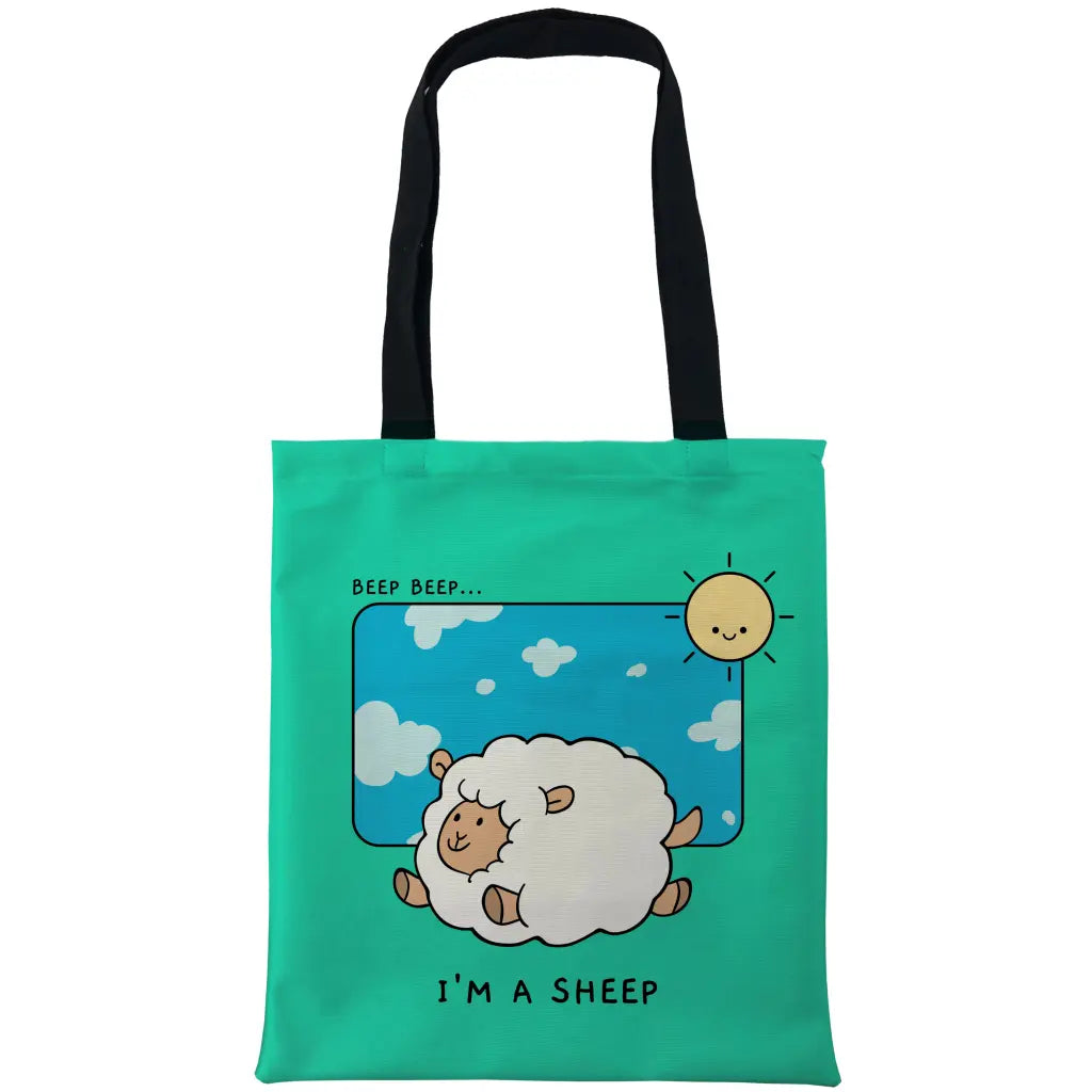 Beep Beep Sheep Tote Bags - Tshirtpark.com