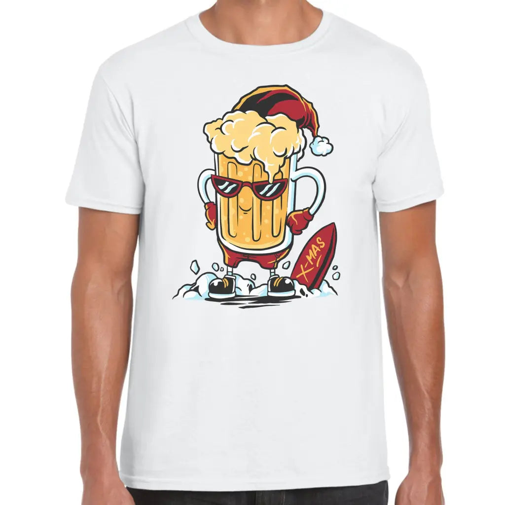 Beer Glass Santa T-Shirt - Tshirtpark.com