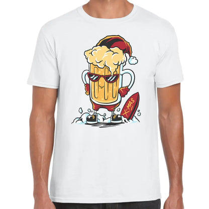 Beer Glass Santa T-Shirt - Tshirtpark.com