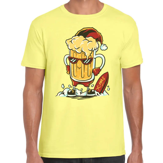 Beer Glass Santa T-Shirt - Tshirtpark.com