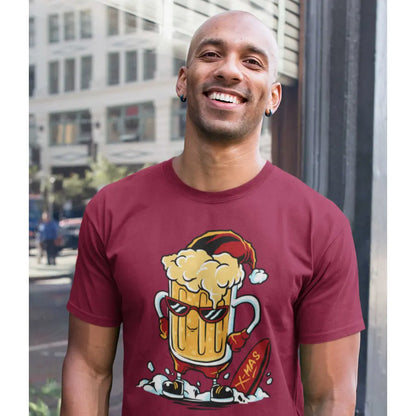 Beer Glass Santa T-Shirt - Tshirtpark.com