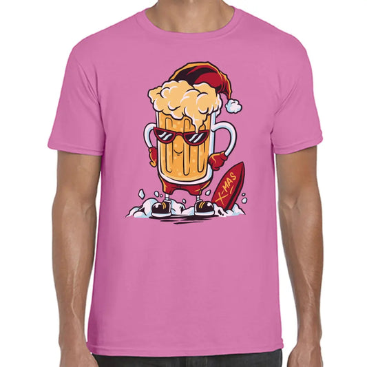 Beer Glass Santa T-Shirt - Tshirtpark.com