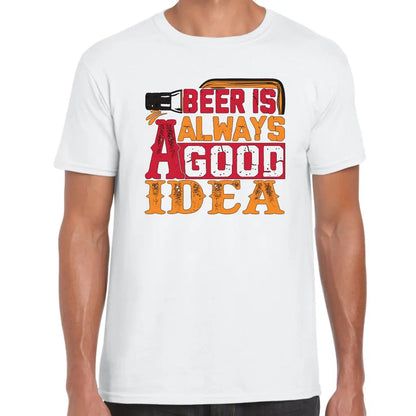 Beer Is A Good Idea T-Shirt - Tshirtpark.com