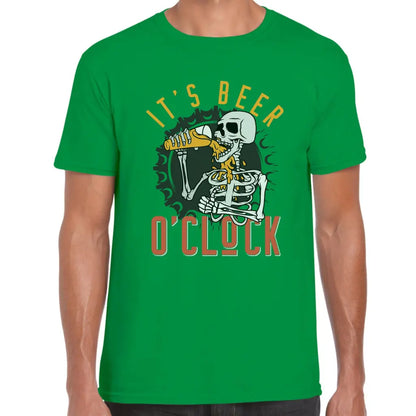 Beer O’clock Skeleton T-Shirt - Tshirtpark.com