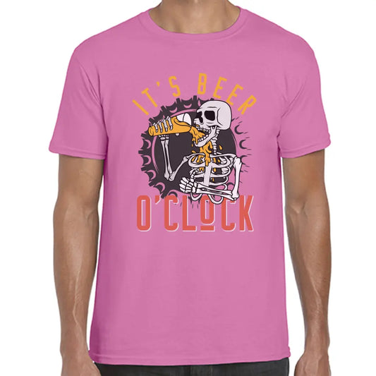 Beer O’clock Skeleton T-Shirt - Tshirtpark.com