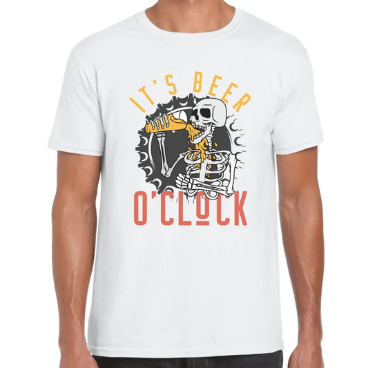 Beer O’clock Skeleton T-Shirt - Tshirtpark.com