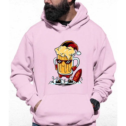 Beer Santa Colour Hoodie - Tshirtpark.com