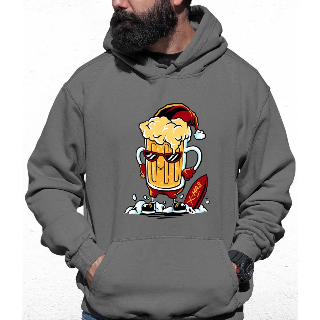 Beer Santa Colour Hoodie - Tshirtpark.com