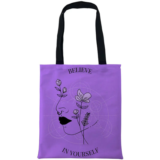 Believe In Yourself Tote Bags - Tshirtpark.com