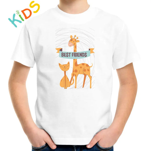 Best Friends Giraffe Kids T-shirt - Tshirtpark.com
