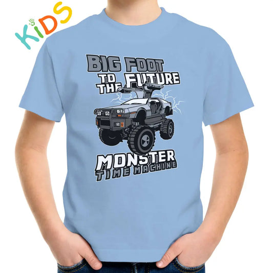 Big Foot To The Future Kids T-shirt - Tshirtpark.com