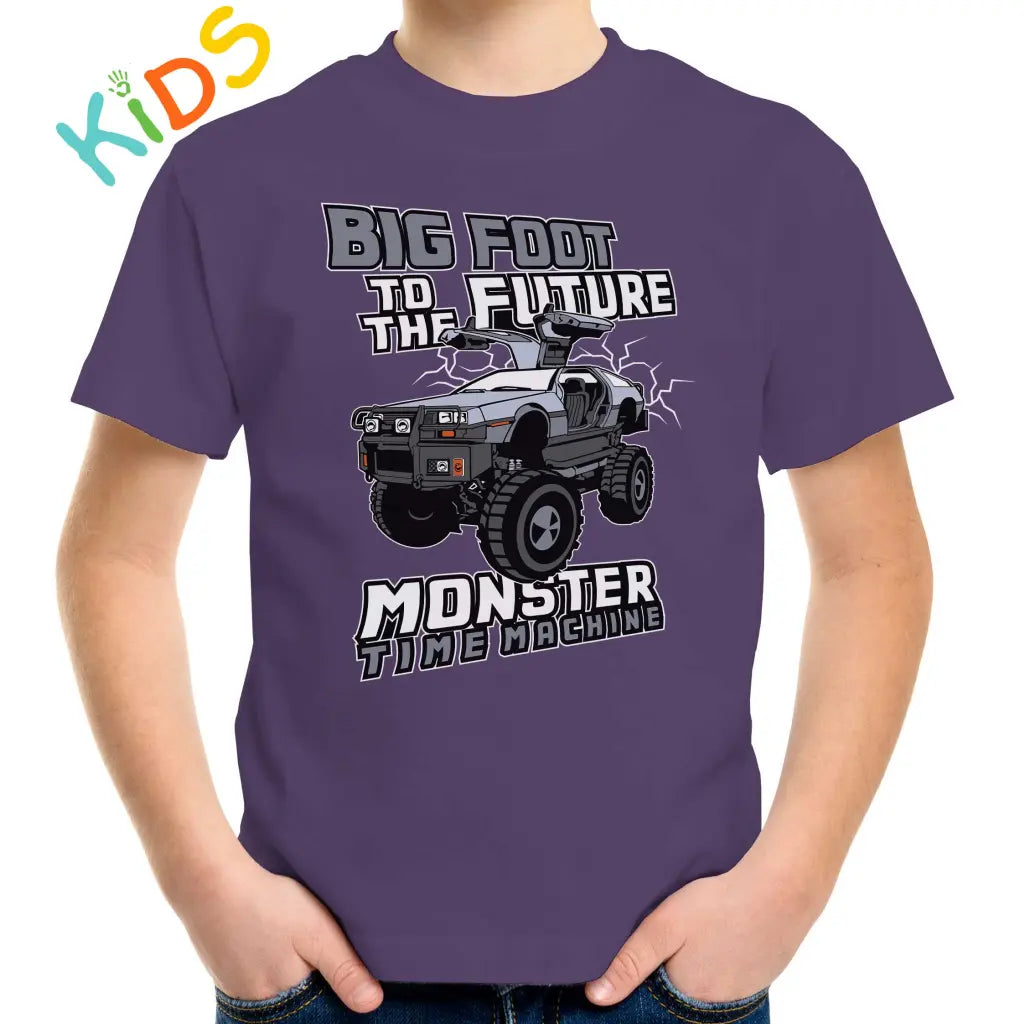Big Foot To The Future Kids T-shirt - Tshirtpark.com