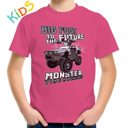 Big Foot To The Future Kids T-shirt - Tshirtpark.com