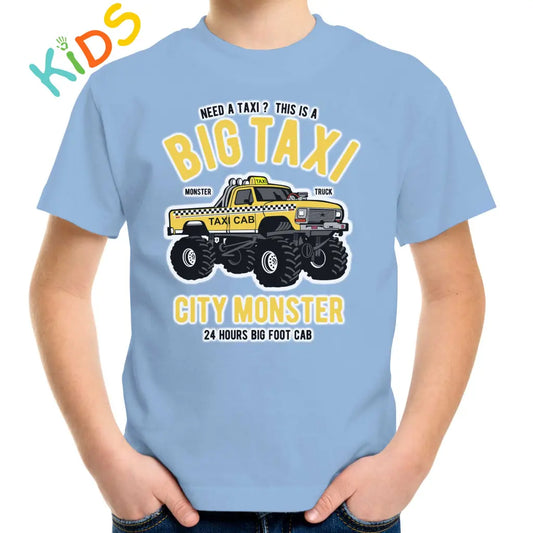 Big Taxi Kids T-shirt - Tshirtpark.com