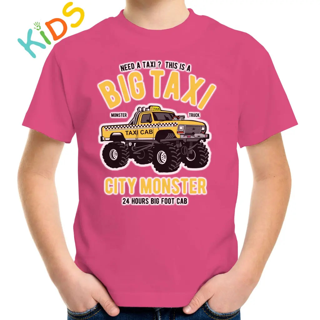 Big Taxi Kids T-shirt - Tshirtpark.com