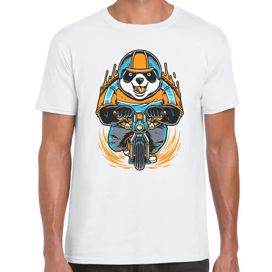 Biker Panda T-Shirt - Tshirtpark.com