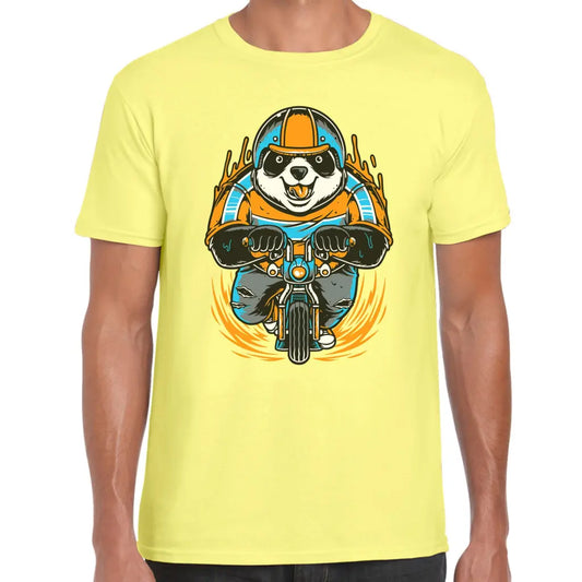 Biker Panda T-Shirt - Tshirtpark.com