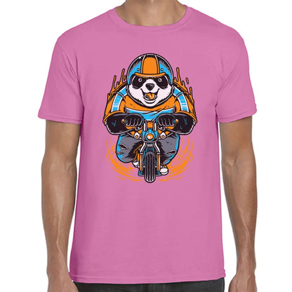 Biker Panda T-Shirt - Tshirtpark.com