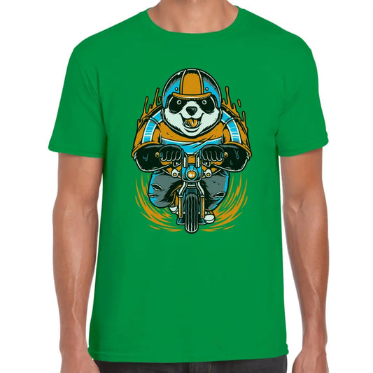 Biker Panda T-Shirt - Tshirtpark.com