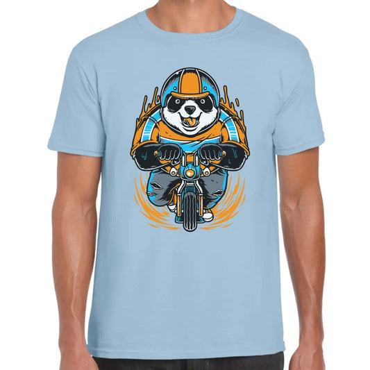 Biker Panda T-Shirt - Tshirtpark.com