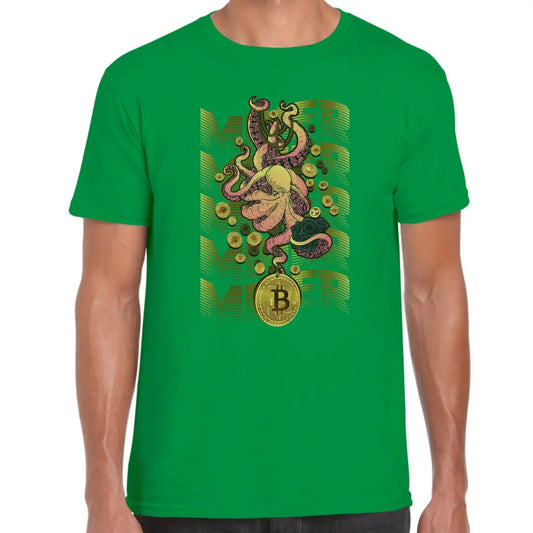 Bitcoin Octopus T-Shirt - Tshirtpark.com