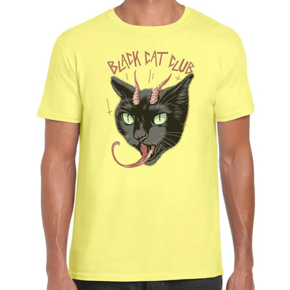 Black Cat Club T-Shirt - Tshirtpark.com