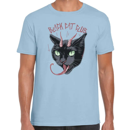 Black Cat Club T-Shirt - Tshirtpark.com