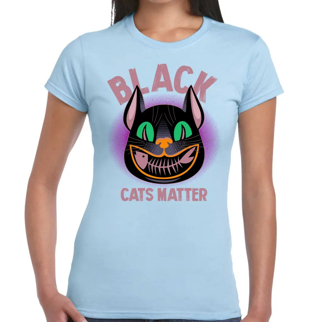 Black Cats Matter Ladies T-shirt - Tshirtpark.com
