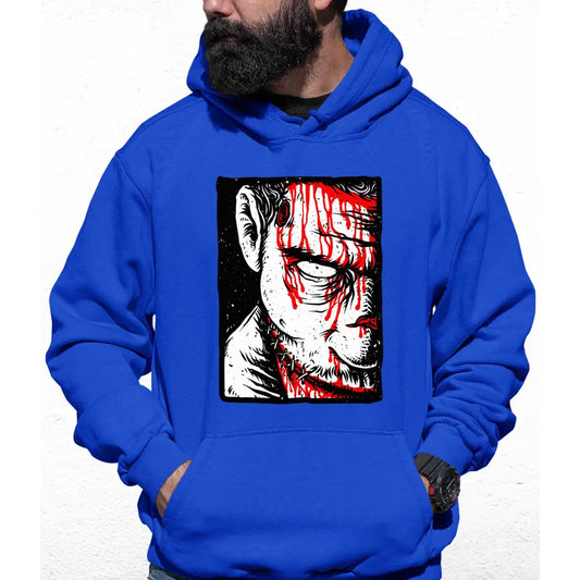 Bleeding Zombie Colour Hoodie - Tshirtpark.com