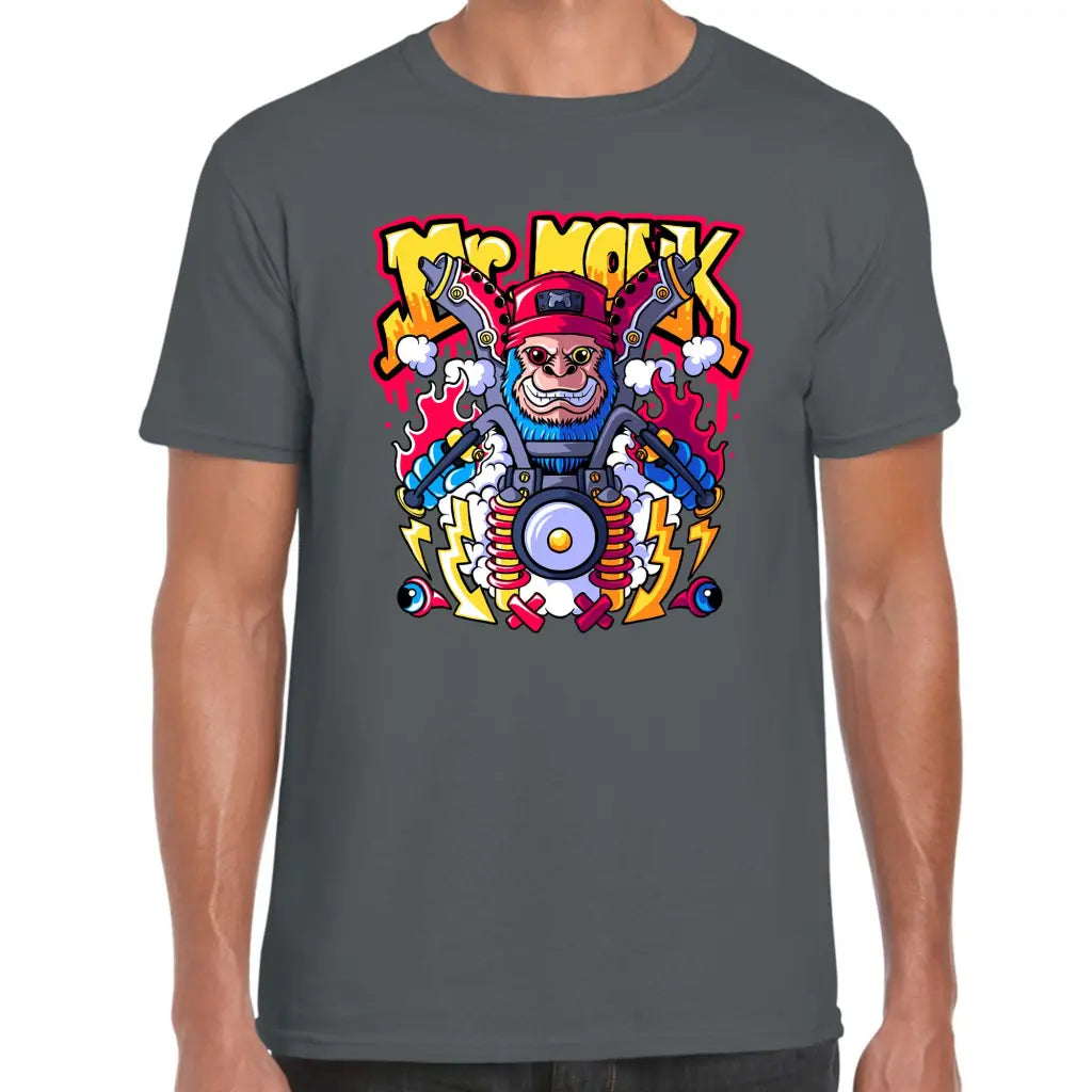 Blue Monkey T-Shirt - Tshirtpark.com