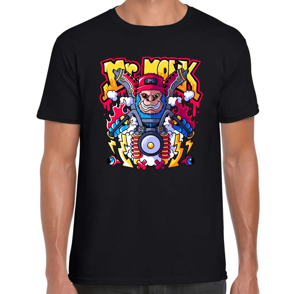 Blue Monkey T-Shirt - Tshirtpark.com