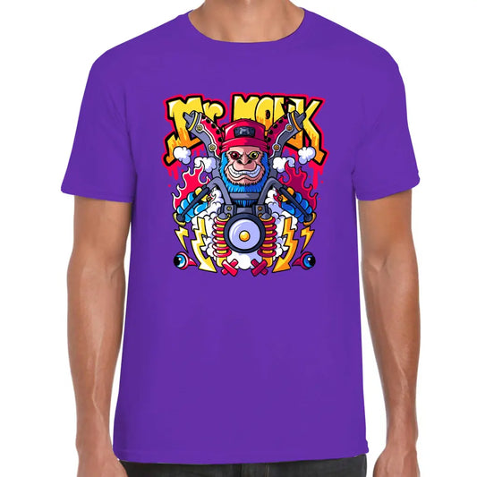 Blue Monkey T-Shirt - Tshirtpark.com