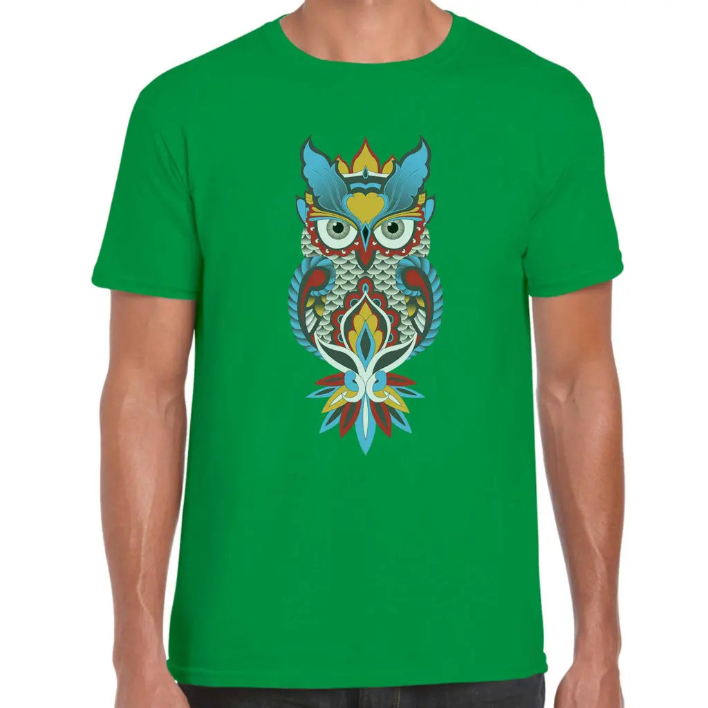 Blue Owl T-Shirt - Tshirtpark.com