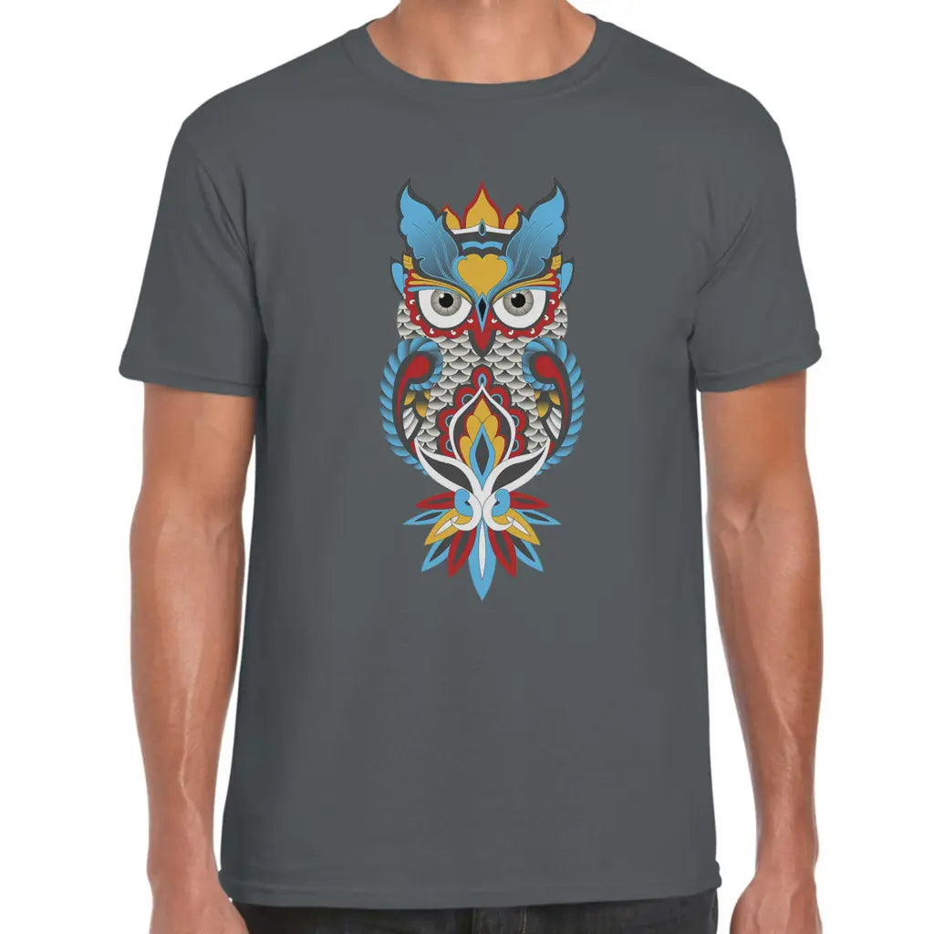 Blue Owl T-Shirt - Tshirtpark.com