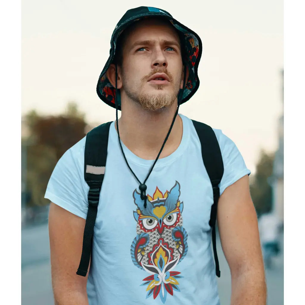 Blue Owl T-Shirt - Tshirtpark.com