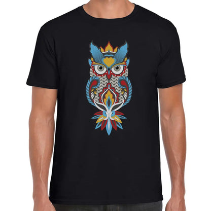 Blue Owl T-Shirt - Tshirtpark.com