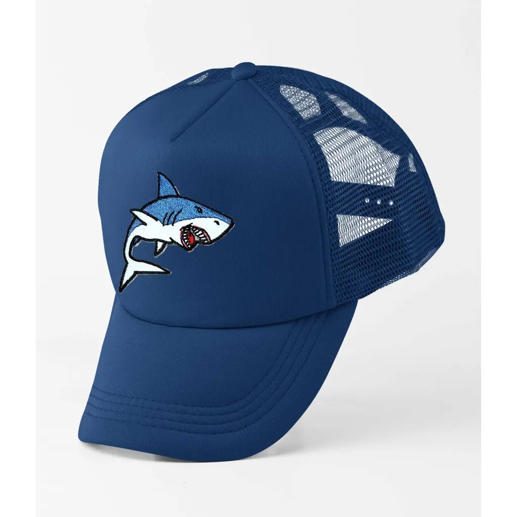 Blue Shark Trucker Cap - Tshirtpark.com