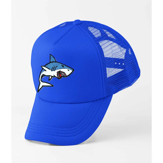 Blue Shark Trucker Cap - Tshirtpark.com