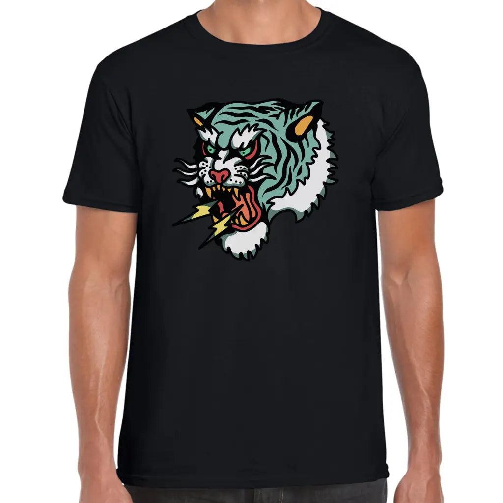 Blue Tiger T-Shirt - Tshirtpark.com