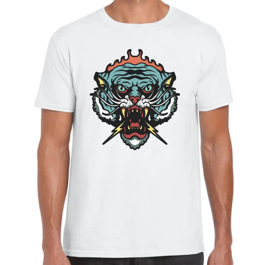 Blue Tiger Tattoo T-Shirt - Tshirtpark.com