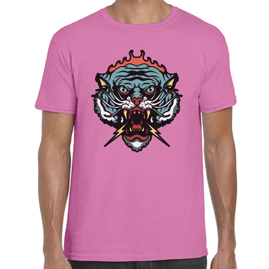 Blue Tiger Tattoo T-Shirt - Tshirtpark.com