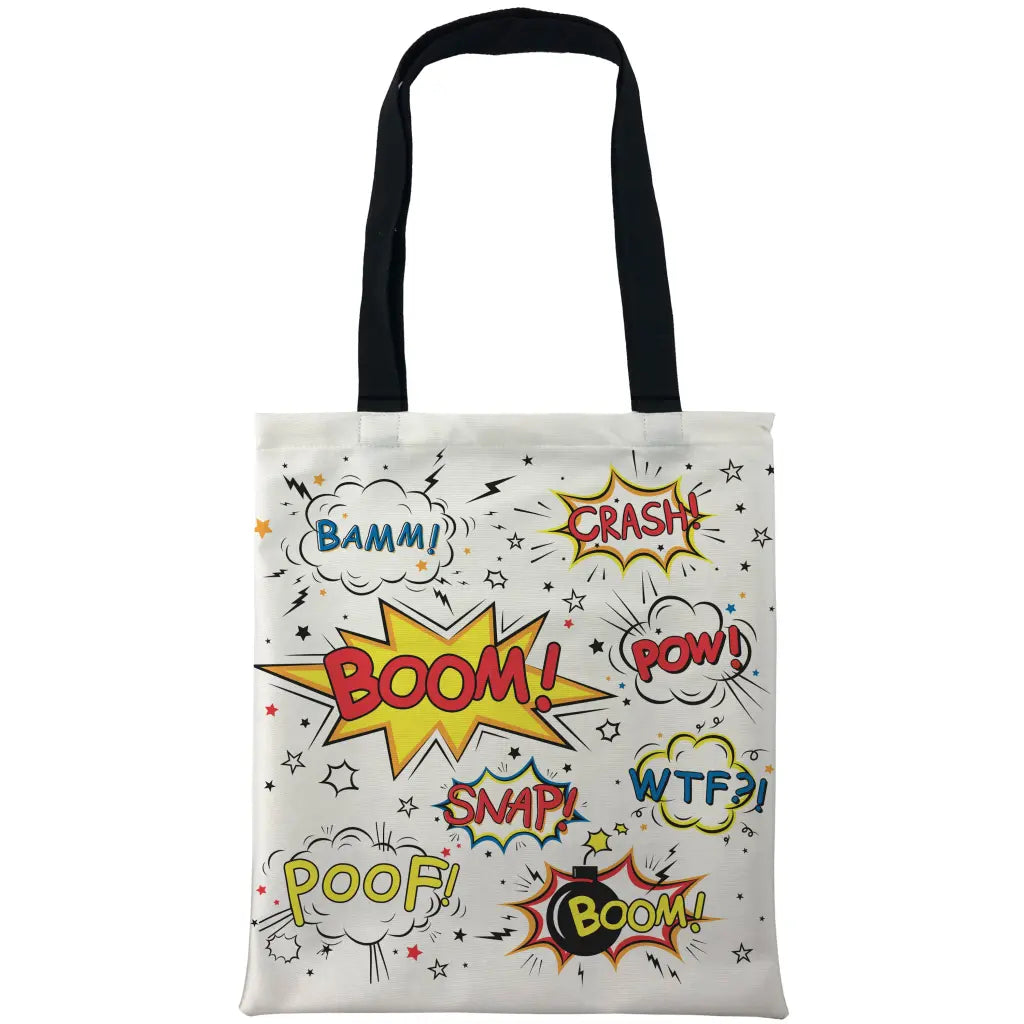 Boom Pow Bamm Bags - Tshirtpark.com