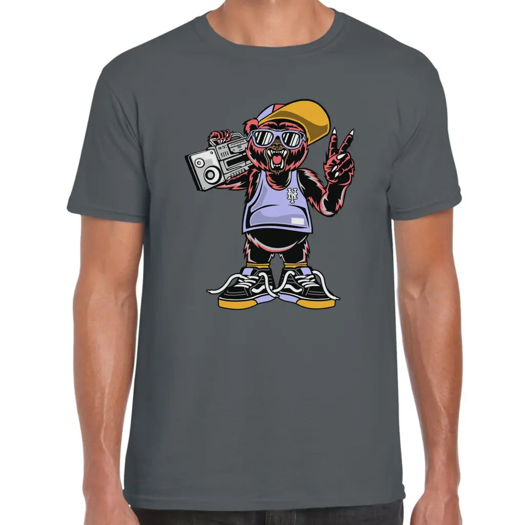 BoomBox Bear T-Shirt - Tshirtpark.com