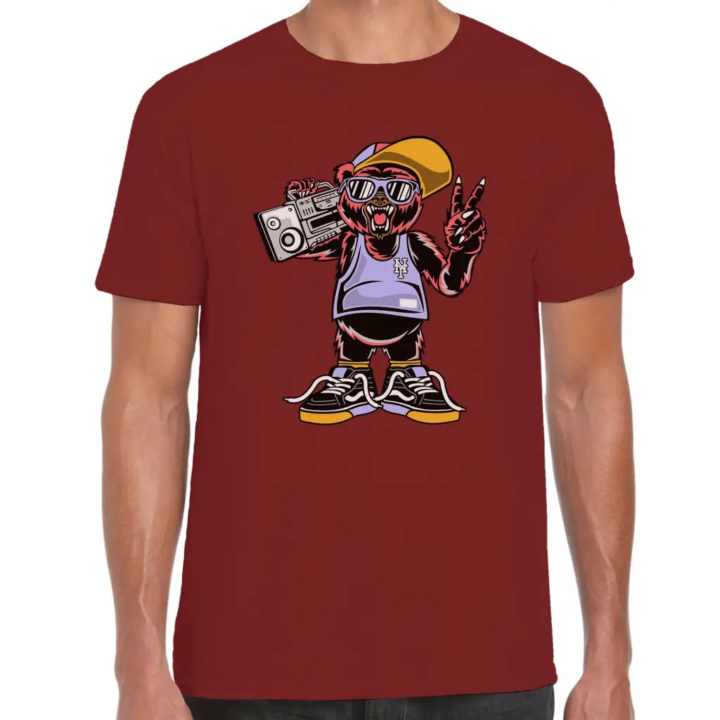 BoomBox Bear T-Shirt - Tshirtpark.com