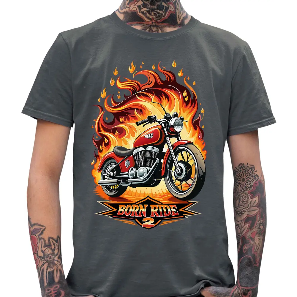 Born 2 Ride T-Shirt - Tshirtpark.com