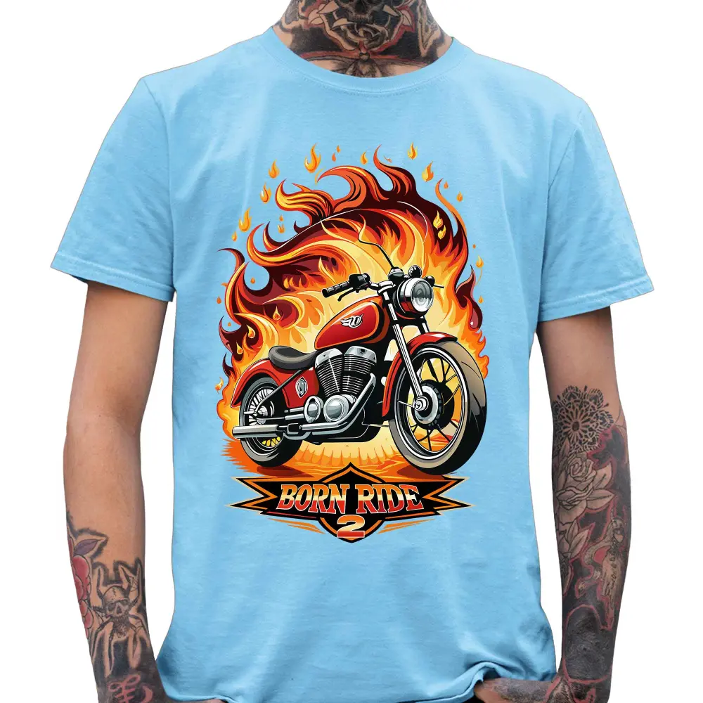 Born 2 Ride T-Shirt - Tshirtpark.com